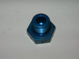 Plug, Bleeder - Straight Threads - 3/8" Tube OD - O-ring Sealed - Lockwire Holes