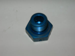 Plug, Bleeder - Straight Threads - 3/8" Tube OD - O-ring Sealed - Lockwire Holes