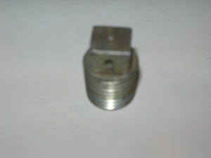 Plug, Internal - Square Head - Drilled - 1/4" NPT