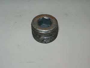 Plug, Internal - Allen - 3/8" NPT - Steel