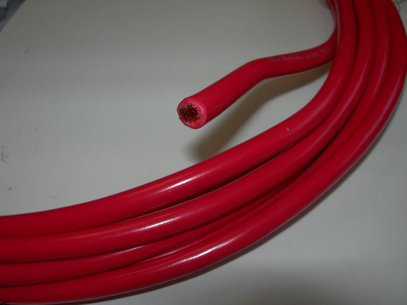 Cable, Battery - 6-Gauge - Multi-strand Copper Core - Red Cover