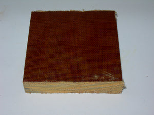 Block, Phenolic - Trim Assy - 2" X 2" X .375" - Glasair