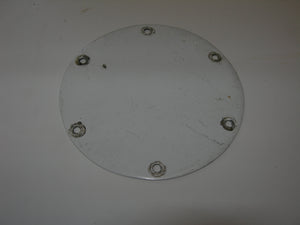 Plate, Inspection - 6" Round - 3 holes