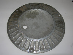 Cap, Hub - Wheel - 7" Diameter - Tube Hole - 3 Screw Holes