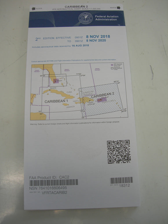 Terminal Chart, Caribbean VFR Aeronautical - Eastern