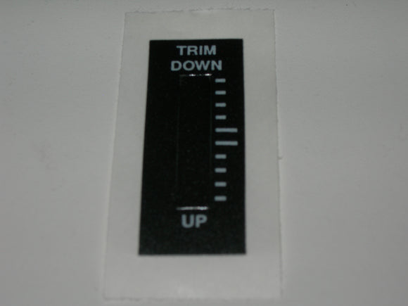 Label, Elevator Trim - Small - Ray Allen