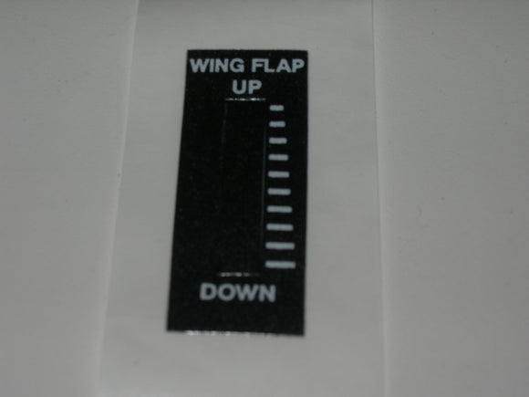 Label, Wing Flap - Small - Ray Allen