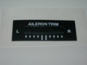 Label, Aileron Trim - Small - Ray Allen