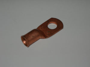 Terminal, Wire - 1/4" Wire - 1/4" Hole - Copper