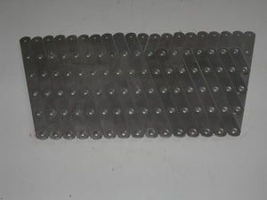 Rivet Fan Spacer, 20 Hole - 1/2" to 2" Spacing - Stainless