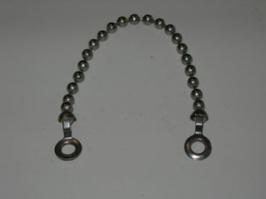 Chain, Assembly - 6" Between 3/16" Holes - Stainless