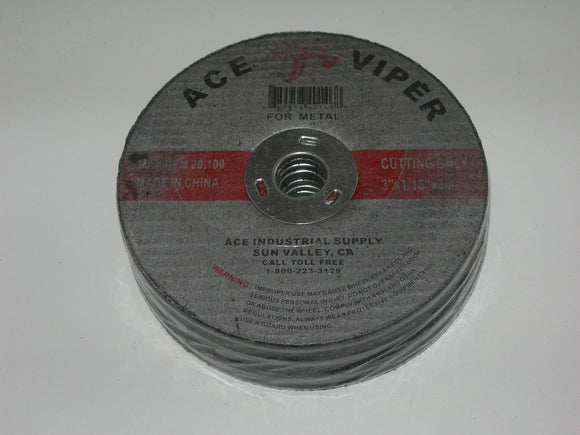 Wheel, Cutting - Steel - 3