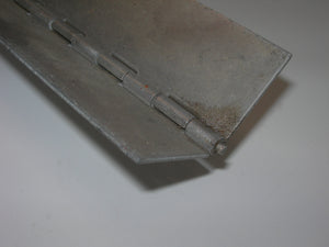 Hinge, Piano - 3" Open - Continuous Roll - .062" Thick - Aluminum
