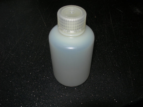 Bottle, Plastic - 4 ounce - with Plastic Cap