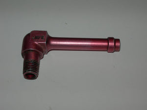 Nipple, Elbow 90' - Pipe/Hose - 1/8" NPT - 1/4" ID Hose