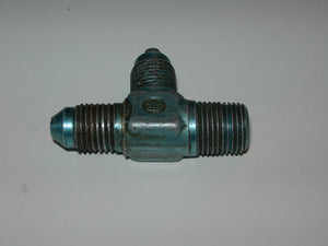 Adapter, Tee - Pipe On Run - 1/8" NPT - 1/8" OD Tube