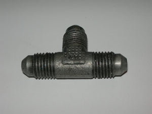 Tee, Adapter - Flare/Flare/Flare - 1/4" Tube OD - Steel