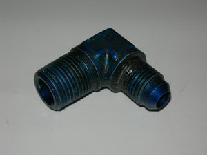 Adapter, Pipe/Flare - 90' - 3/8" NPT - 3/8" OD Tube