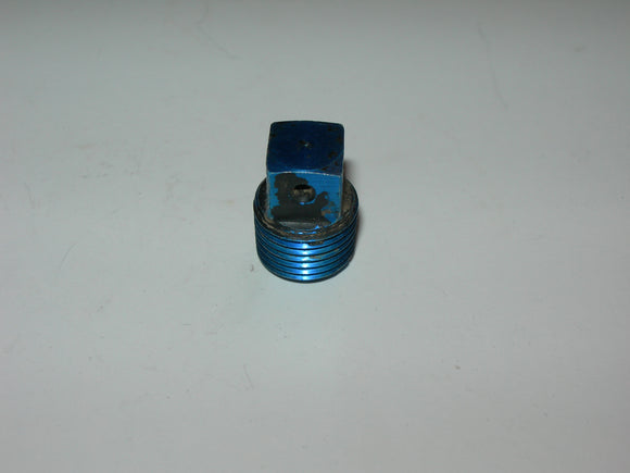Plug, Internal - Square Head - Drilled - 1/8