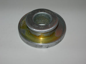 Flange, Fuel Tank - 1 3/4" Diameter Base - 5/8" High - 3/8" Female NPT - Aluminum