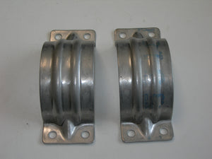 Clamp, Exhaust - 2 1/2" ID - Two Beads - Four Bolt Holes