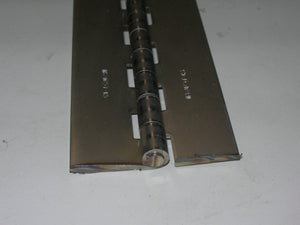 Hinge, Piano - Continuous - Roll Formed - 2" Width - .062" Thick - Stainless