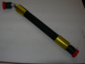 AirWard Fuel Flex Hose Assembly - #6 - 9" Long