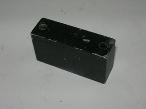 Block, Rudder Bar Support - Bottom - PA28/32
