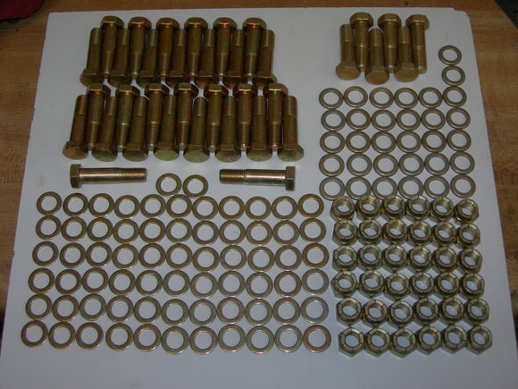 AirWard - Kit, Main Spar Wing Attach Fittings - All (36) Bolts/Washers/Nuts - Piper PA28/32
