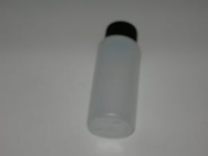 Bottle, Plastic - 2 ounce - with Plastic Cap