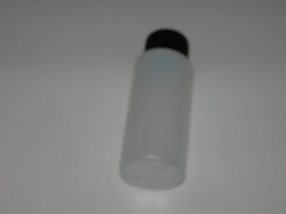 Bottle, Plastic - 2 ounce - with Plastic Cap