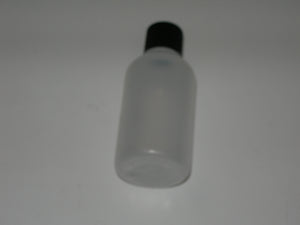 Bottle, Plastic - 1 ounce - with Plastic Cap