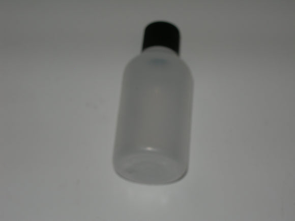 Bottle, Plastic - 1 ounce - with Plastic Cap