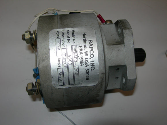 Clutch, Vacuum System - 12 Volt - RAPCO