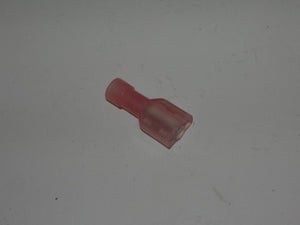 Terminal, Slide On - Red Plastic Cover - 22-18 AWG