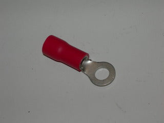 Terminal, Ring - Red - 8 AWG - 1/4