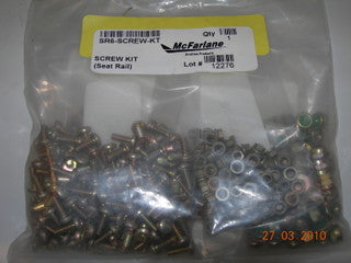 Kit, Screw/Nut - Seat Rail Installation - McFarlane