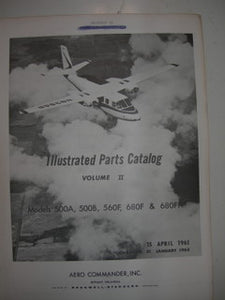 Manual, Aero Commander 500/600 - Parts