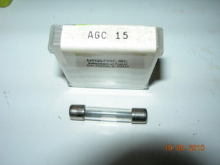 Fuse, 15 Amp - AGC