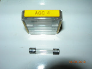 Fuse, 4 Amp - AGC