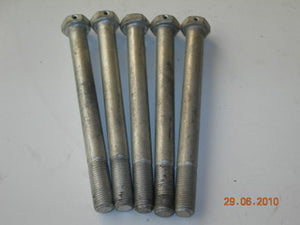 Bolt, Machine - 3/8-24D - 4.078"OL - Drilled Head - Propeller