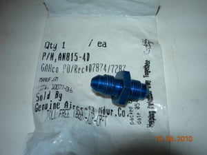 Union, Straight - Flare/Flare - 1/4" Tube OD