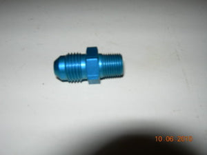 Nipple, Pipe/Flare - Straight - 1/8" NPT - 1/4" Tube OD