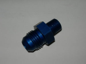 Nipple, Pipe/Flare - Straight - 1/8" NPT - 3/8" Tube OD