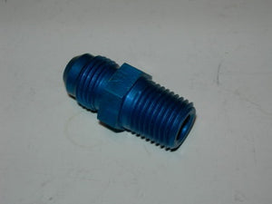 Nipple, Pipe/Flare - Straight - 1/4" NPT - 3/8" Tube OD