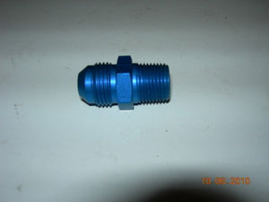 Nipple, Straight - Pipe/Flare - 3/8' NPT - 1/2" Tube OD