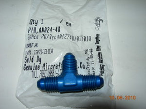 Tee, Flare/Flare/Flare - 1/4" Tube OD