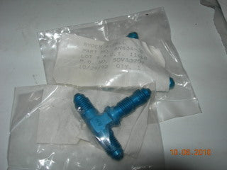 Tee, Bulkhead on Side - Flare/Flare/Flare - 3/16