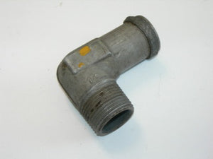 Nipple, Elbow 90' - Pipe/Hose - 3/4" NPT - 1" ID Hose