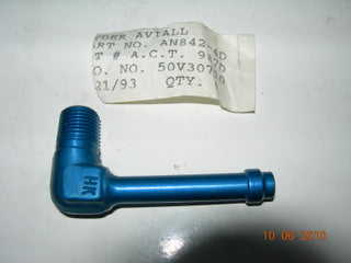 Nipple, Elbow 90' - Pipe/Hose - 1/8